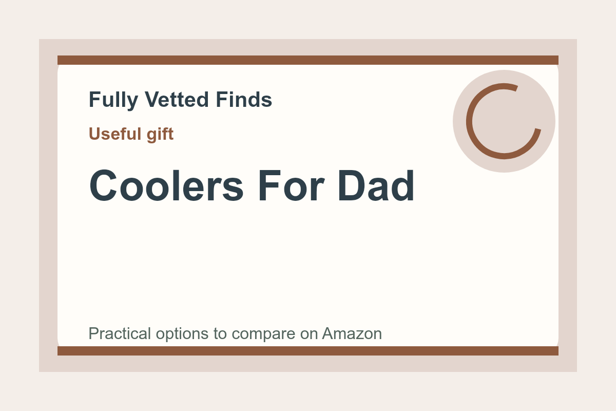 coolers for Dad shopping preview