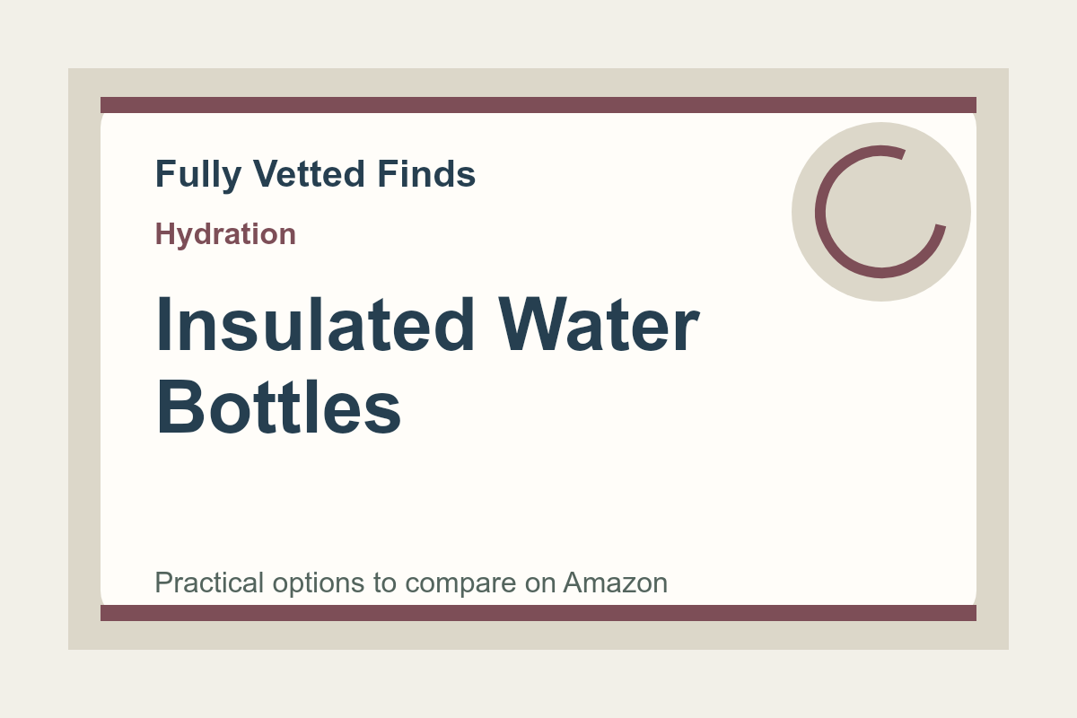 insulated water bottles shopping preview
