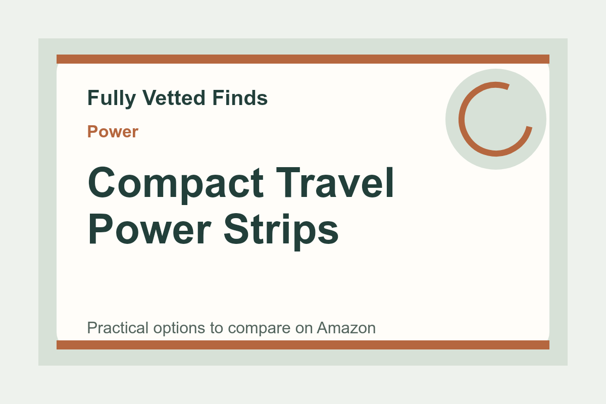 compact travel power strips shopping preview